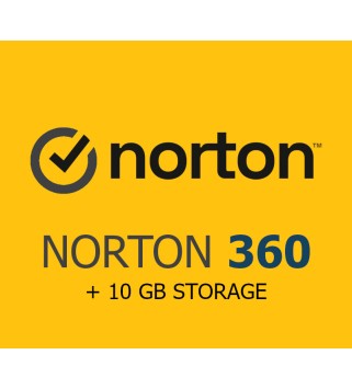 Norton 360 2024 1 Jahr / 1 Gerät + 10 GB Cloud Storage Key EUROPE